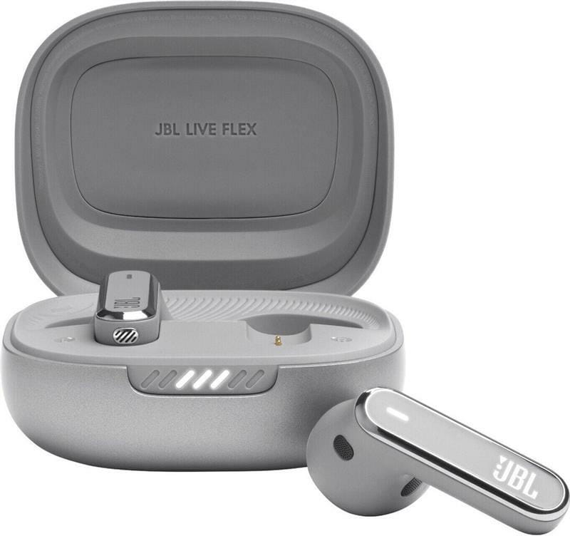 Bluetooth-гарнітура JBL Live Flex Silver (JBLLIVEFLEXSVR)