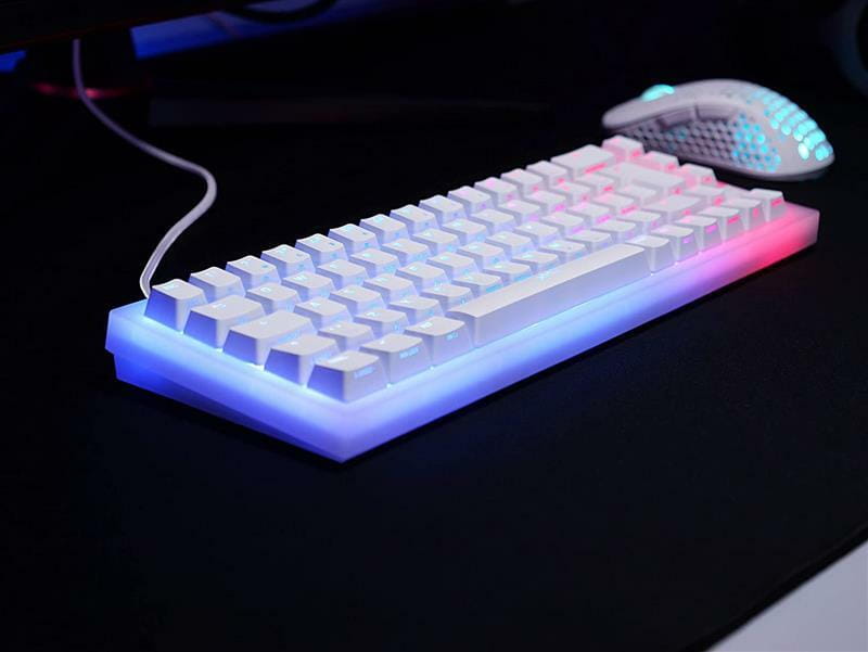 Клавиатура Xtrfy K5 RGB Kailh Red Hot-swap White (K5-RGB-CPT-TPWHITE-R-UKR) USB