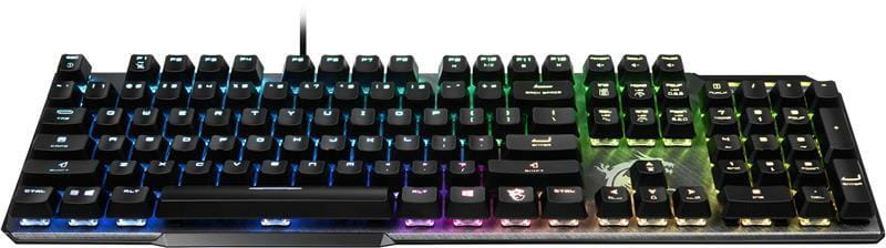 Клавиатура MSI Vigor GK50 Elite Box White UA USB Black (S11-04UA206-CLA)