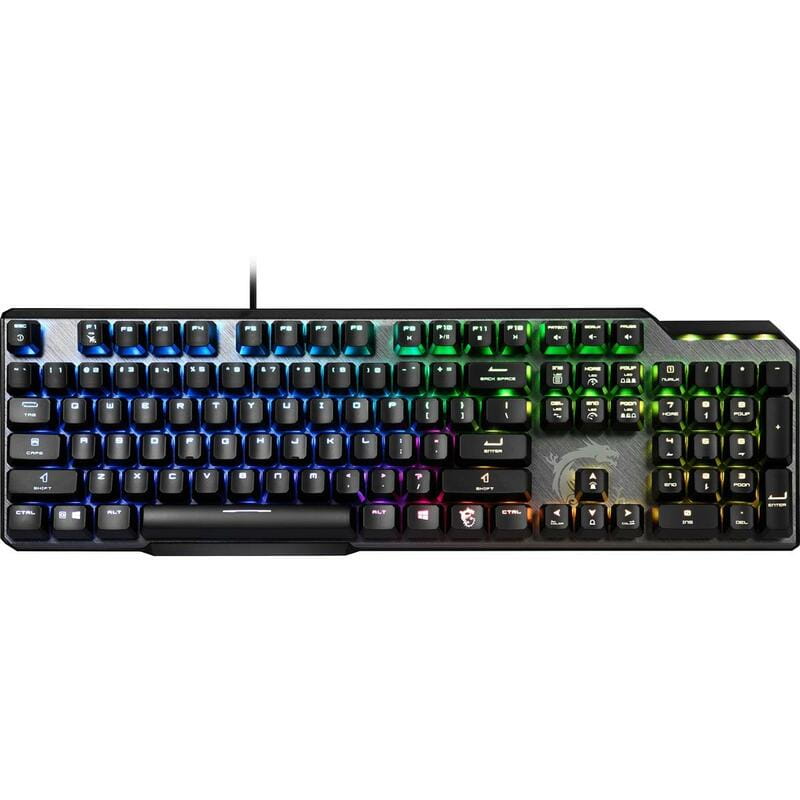 Клавиатура MSI Vigor GK50 Elite Box White UA USB Black (S11-04UA206-CLA)