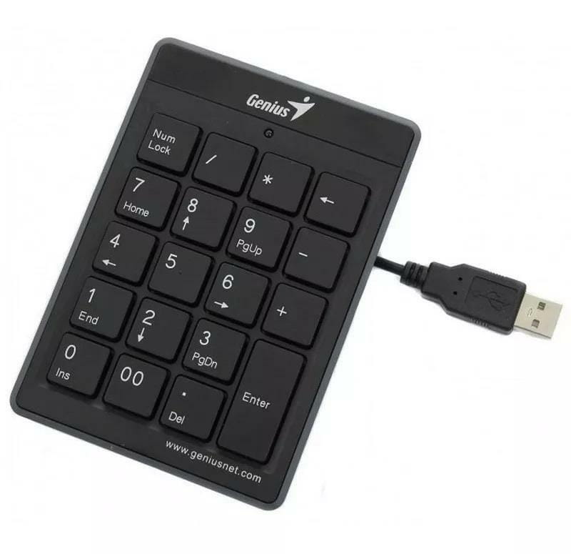 Клавіатура Genius Numpad 110 USB Black (31300016400)