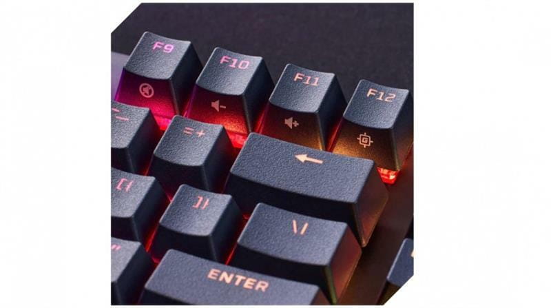 Клавиатура HyperX Alloy Origins Core PBT Aqua RGB Black (639N9AA)