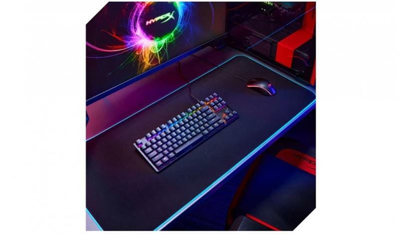 Клавиатура HyperX Alloy Origins Core PBT Aqua RGB Black (639N9AA)