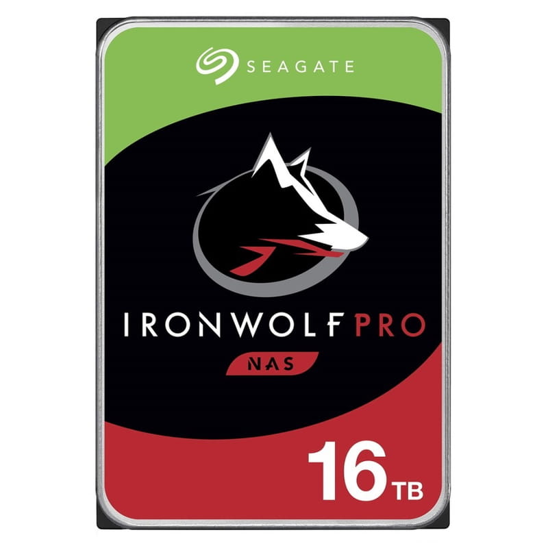 Накопичувач HDD SATA 16.0TB Seagate IronWolf Pro 7200rpm 256MB (ST16000NT001)