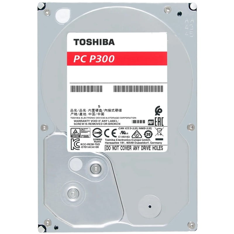 Купити Накопичувач HDD SATA 2.0TB Toshiba P300 7200rpm 256MB (HDWD320UZSVA) Накопичувач HDD SATA 2.0TB Toshiba P300 7200rpm 256MB (HDWD320UZSVA)