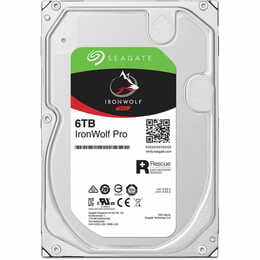 Накопитель HDD SATA 6.0TB Seagate IronWolf Pro 7200rpm 256MB (ST6000NT001)