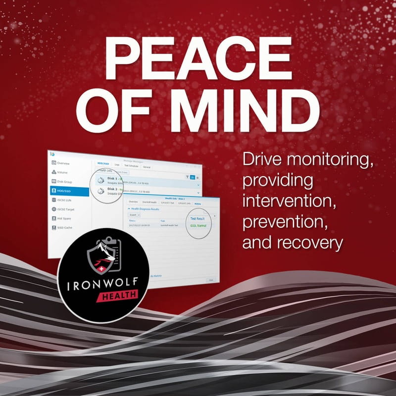 Накопитель HDD SATA 6.0TB Seagate IronWolf Pro 7200rpm 256MB (ST6000NT001)