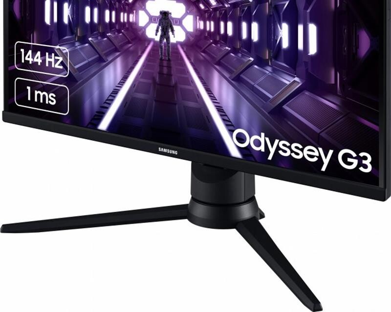 Монитор Samsung 23.8"  Odyssey G3 (LF24G35TFWIXCI) VA Black 144Hz