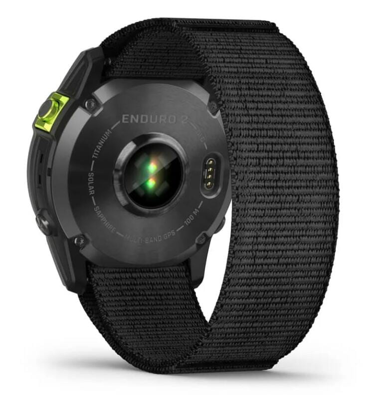 Смарт-годинник Garmin Enduro 2 Sapphire Carbon Gray DLC Titanium with Black UltraFit Nylon Strap (010-02754-13)