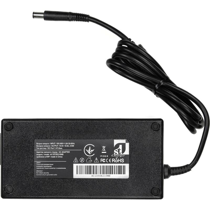 Блок питания 1StCharger для ноутбука Dell 19.5V 210W 10.8A 7.4х5.0мм (AC1STDE210WB)