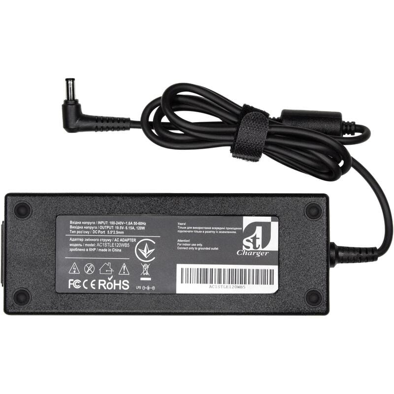 Блок питания 1StCharger для ноутбука Lenovo 19.5V 120W 6.15A 5.5х2.5мм (AC1STLE120WB5)