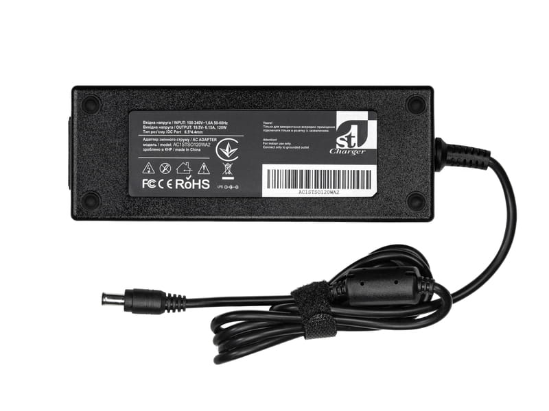 Блок питания 1StCharger для ноутбука Sony 19.5V 120W 6.15A 6.5x4.4мм (AC1STSO120WA2)