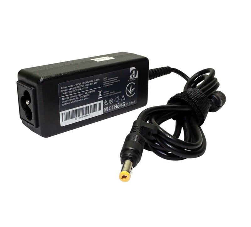 Блок питания 1StCharger для ноутбука Sony 10.5V 45W 4.3A 4.8x1.7мм (AC1STSO45WB3)