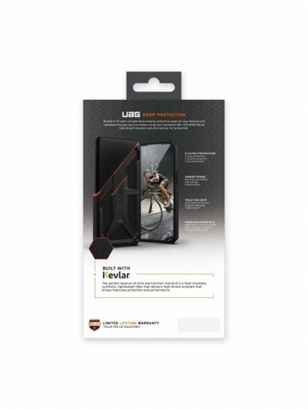 Чeхол-накладка Urban Armor Gear Monarch для Apple iPhone 14 Plus/15 Plus Kevlar Black (114033113940)