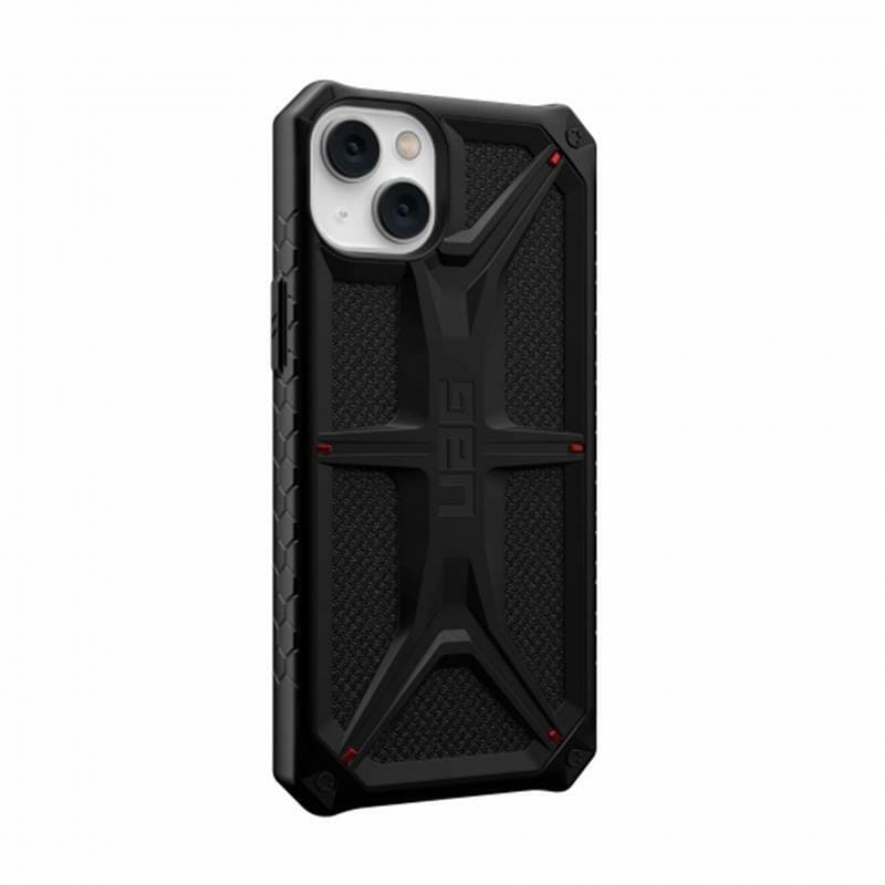 Чeхол-накладка Urban Armor Gear Monarch для Apple iPhone 14 Plus/15 Plus Kevlar Black (114033113940)