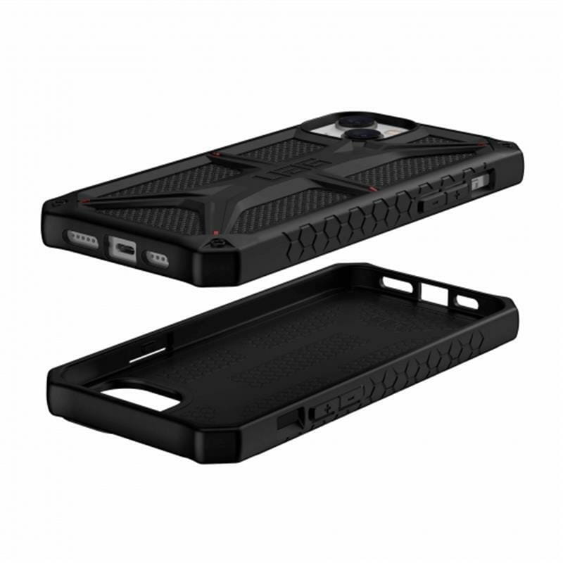 Чeхол-накладка Urban Armor Gear Monarch для Apple iPhone 14 Plus/15 Plus Kevlar Black (114033113940)