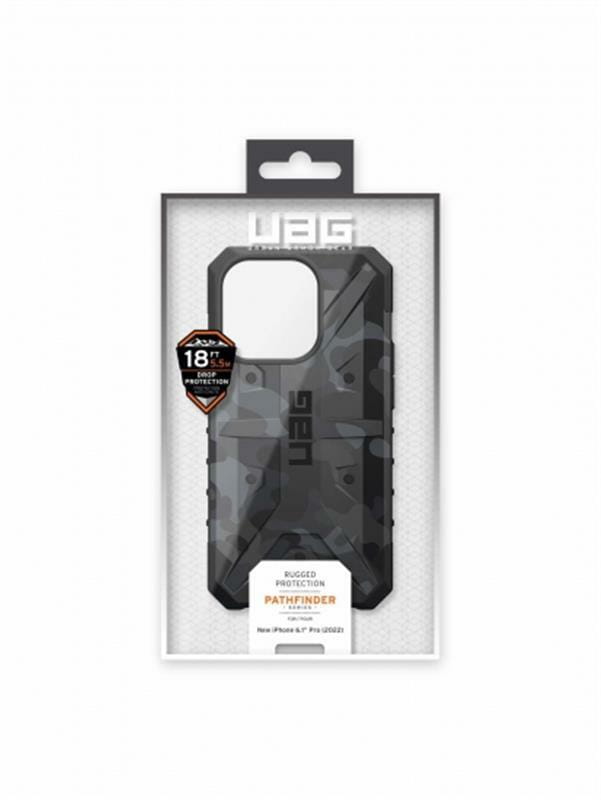 Чeхол-накладка Urban Armor Gear Pathfinder SE для Apple iPhone 14 Pro Midnight Camo (114058114061)