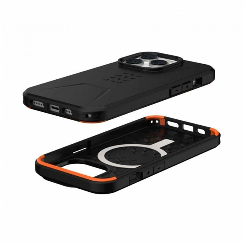 Чeхол-накладка Urban Armor Gear Civilian Magsafe для Apple iPhone 14 Pro Black (114038114040)