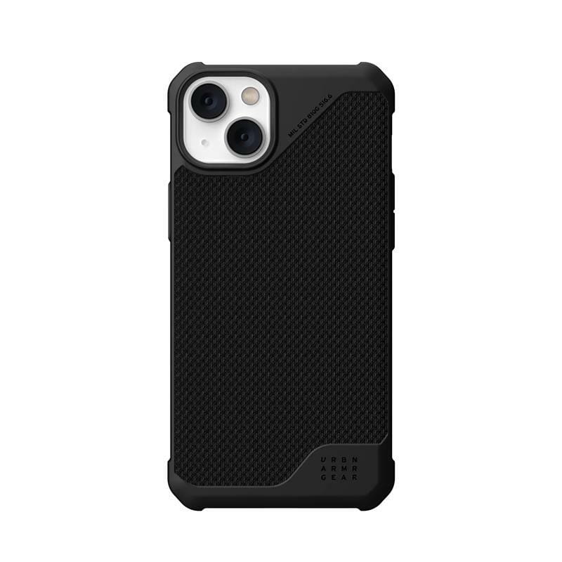 Чехол-накладка Urban Armor Gear Metropolis LT Magsafe для Apple iPhone 14 Plus Kevlar Black (114049113940)