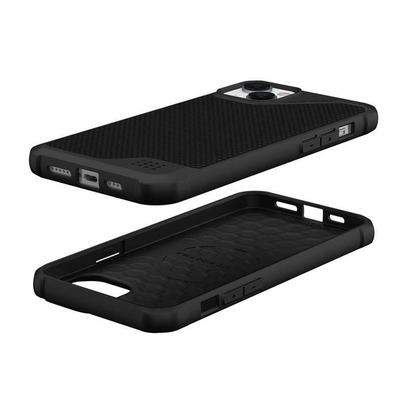 Чехол-накладка Urban Armor Gear Metropolis LT Magsafe для Apple iPhone 14 Plus Kevlar Black (114049113940)