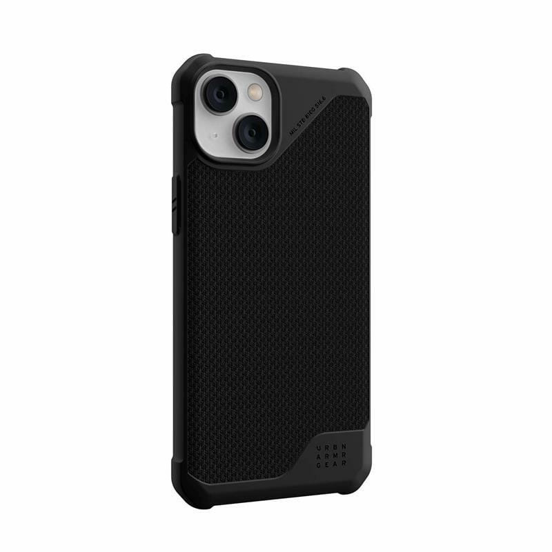 Чохол-накладка Urban Armor Gear Metropolis LT Magsafe для Apple iPhone 14 Plus/15 Plus Kevlar Black (114049113940)