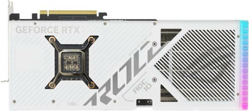 Відеокарта GF RTX 4080 16GB GDDR6X ROG Strix Gaming White Asus (ROG-STRIX-RTX4080-16G-WHITE)