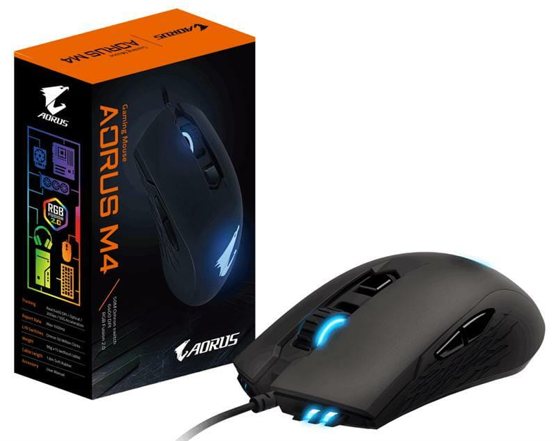 Мышь Gigabyte Aorus M4 RGB Black