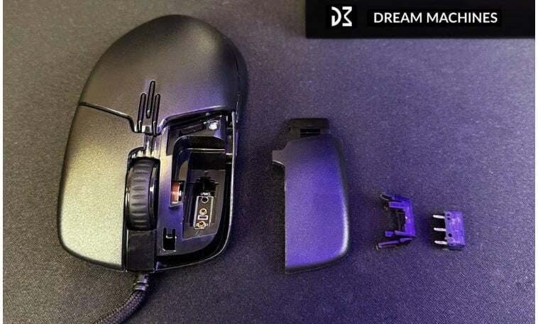 Мышь Dream Machines DM7 Switch Kailh PA 3370 Black