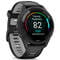 Фото - Смарт-годинник Garmin Forerunner 265 Black Bezel and Case with Black/Powder Gray Silicone Band (010-02810-50) | click.ua