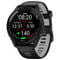 Фото - Смарт-годинник Garmin Forerunner 265 Black Bezel and Case with Black/Powder Gray Silicone Band (010-02810-50) | click.ua