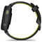 Фото - Смарт-годинник Garmin Forerunner 265S Black Bezel and Case with Black/Amp Yellow Silicone Band (010-02810-53) | click.ua