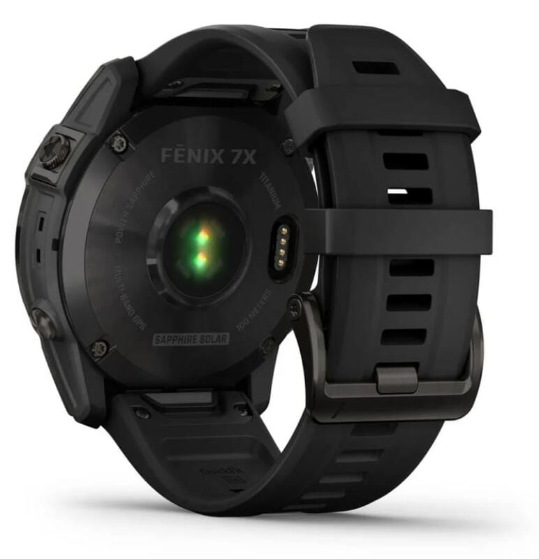 Смарт-часы Garmin Fenix 7X Sapphire Solar Black DLC Titanium with Black Band (010-02541-45)