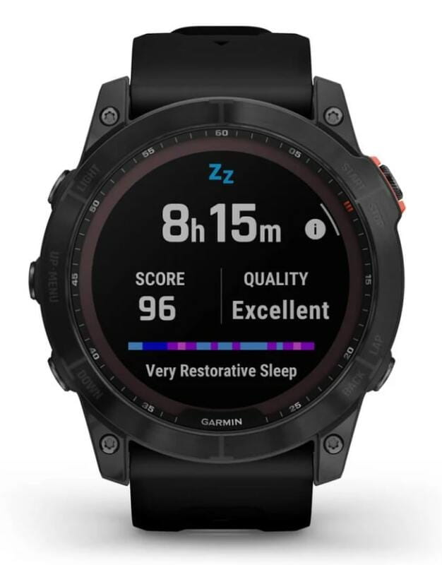 Смарт-часы Garmin Fenix 7X Solar Slate Gray with Black Band (010-02541-0A)