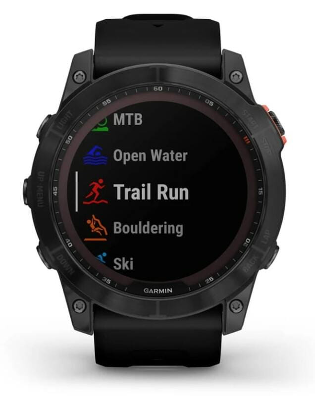 Смарт-часы Garmin Fenix 7X Solar Slate Gray with Black Band (010-02541-0A)