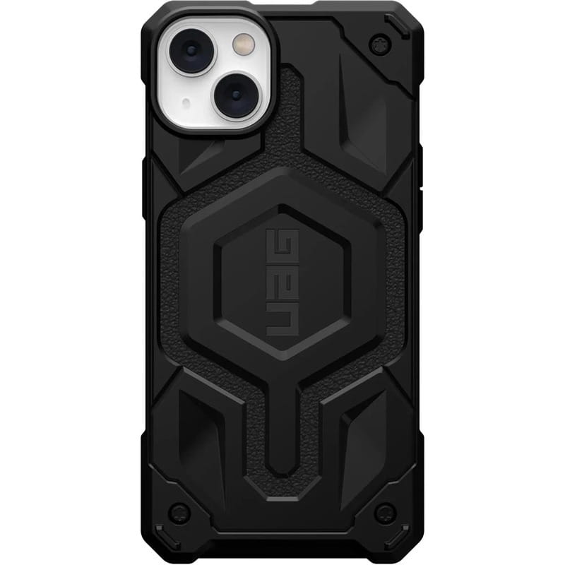 Чохол-накладка Urban Armor Gear Monarch Pro Magsafe для Apple iPhone 14 Plus/15 Plus Kevlar Black (114029113940)