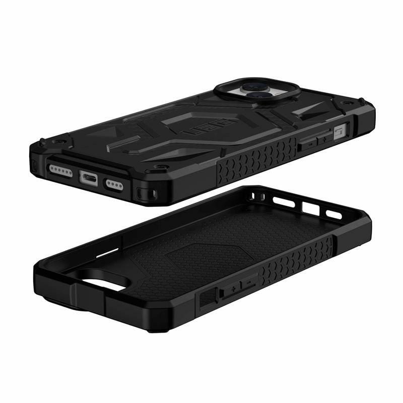 Чехол-накладка Urban Armor Gear Monarch Pro Magsafe для Apple iPhone 14 Plus/15 Plus Kevlar Black (114029113940)