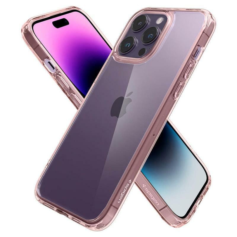 Чохол-накладка Spigen Ultra Hybrid для Apple iPhone 14 Pro Max Rose Crystal (ACS04818)