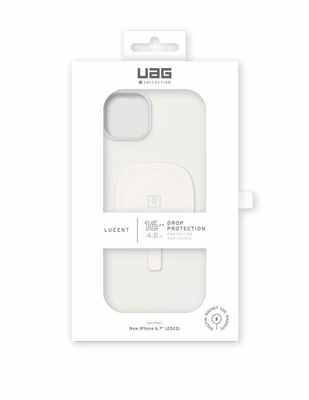 Чехол-накладка Urban Armor Gear Lucent 2.0 Magsafe для Apple iPhone 14 Plus Marshmallow (114077313535)