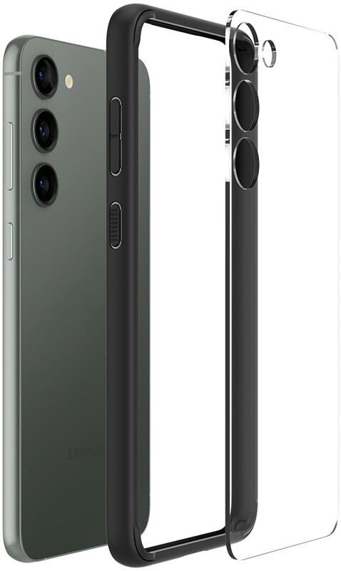 Чeхол-накладка Spigen Ultra Hybrid для Samsung Galaxy S23+ SM-S916 Matte Black (ACS05669)