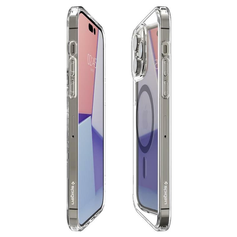 Чeхол-накладка Spigen Ultra Hybrid MagFit для Apple Iphone 14 Pro Max Carbon Fiber (ACS04827)