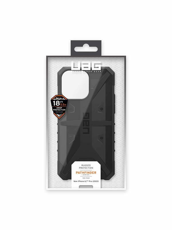 Чeхол-накладка Urban Armor Gear Pathfinder для Apple iPhone 14 Pro Max Black (114063114040)