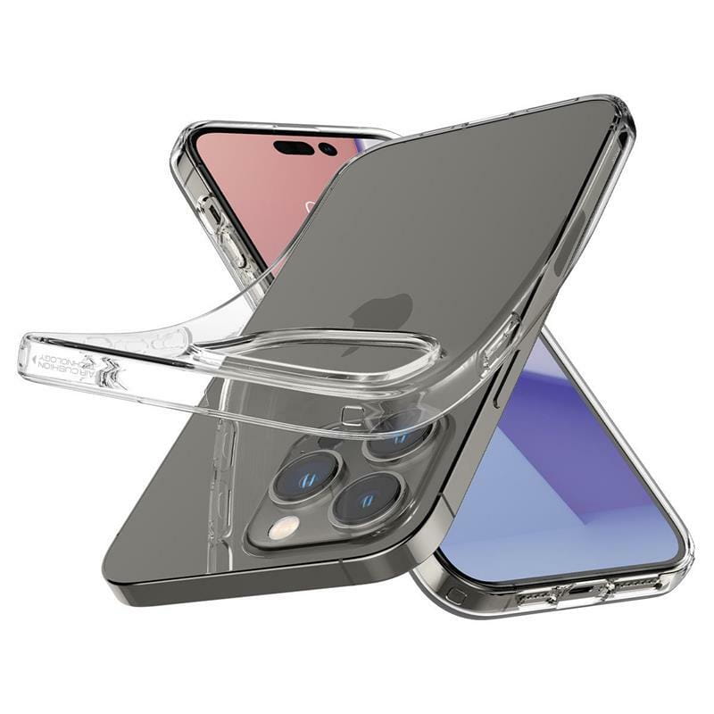 Чeхол-накладка Spigen Crystal Flex для Apple iPhone 14 Pro Crystal Clear (ACS04663)