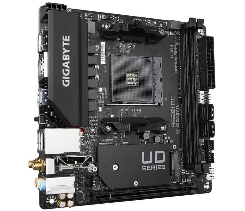 Материнская плата Gigabyte A520I AC Socket AM4