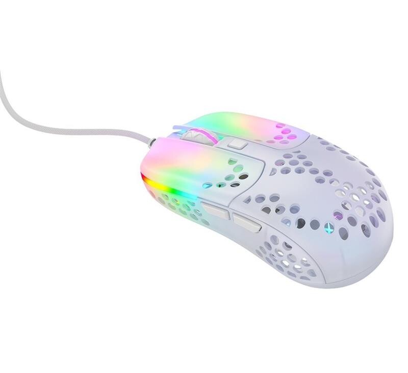 Мишка Xtrfy MZ1 RGB White (XG-MZ1-WHITE-RGB) USB