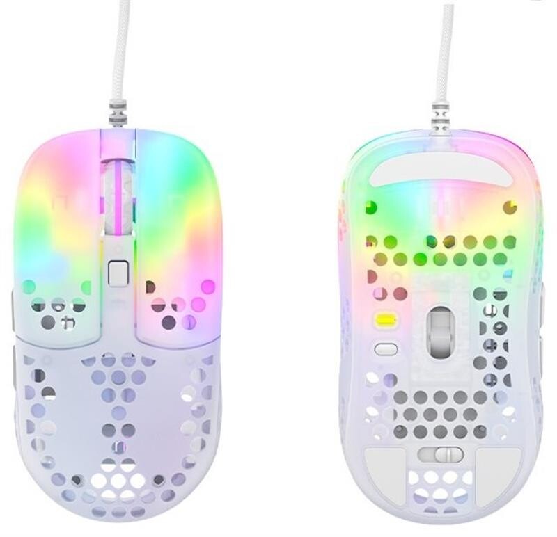Мишка Xtrfy MZ1 RGB White (XG-MZ1-WHITE-RGB) USB