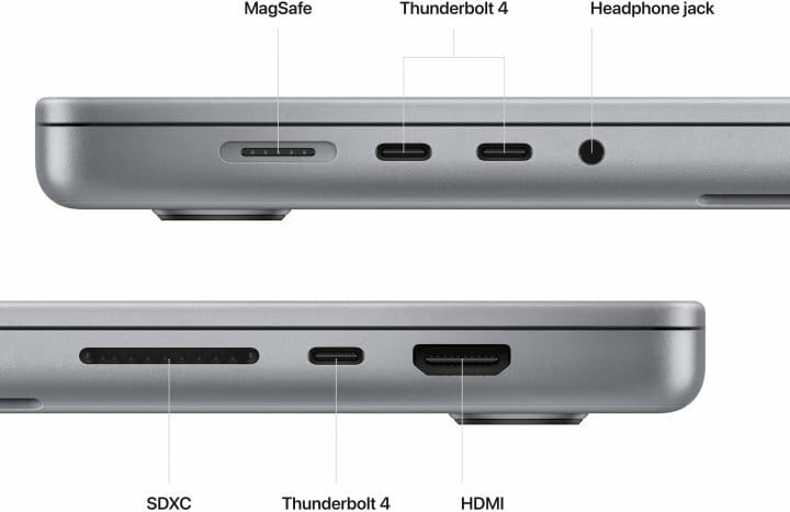 Ноутбук Apple MacBook Pro 16" M2 Pro 512GB 2023 Space Grey (MNW83UA/A)