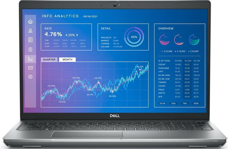 Ноутбук Dell Precision 3571 (N099PW3571UA_WP) Gray