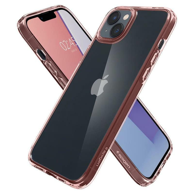 Чeхол-накладка Spigen Ultra Hybrid для Apple iPhone 14 Rose Crystal (ACS05043)