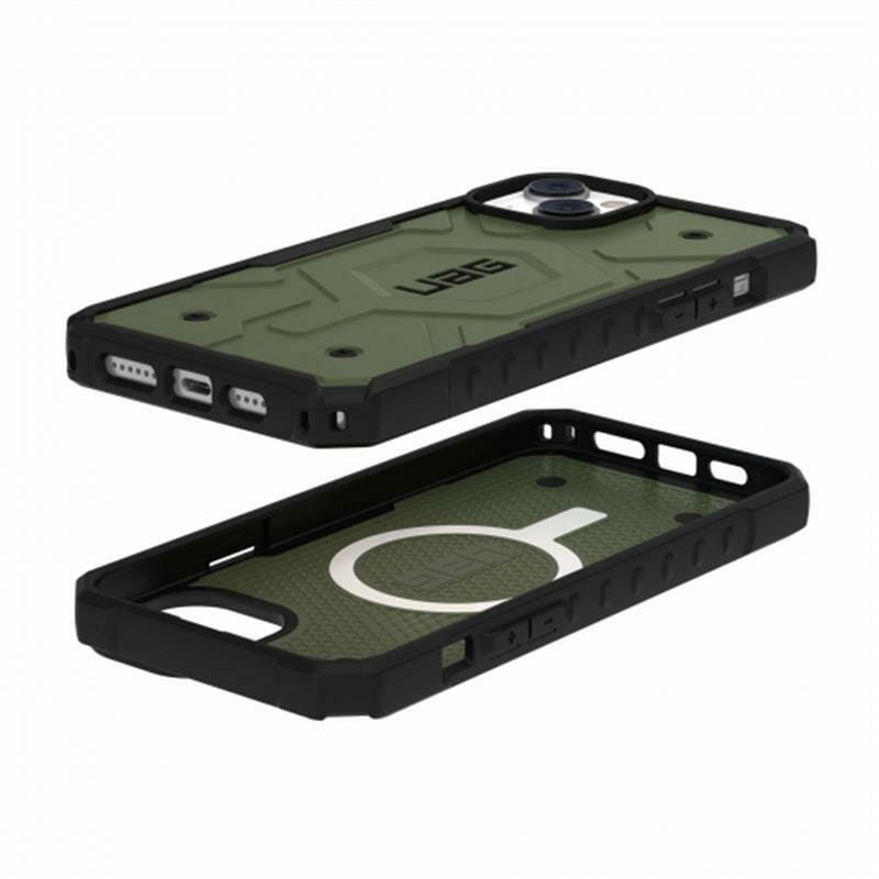 Чeхол-накладка Urban Armor Gear Pathfinder Magsafe для Apple iPhone 14 Plus Olive (114053117272)