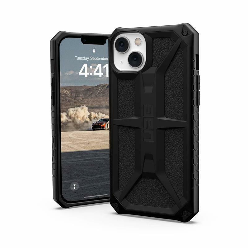 Чeхол-накладка Urban Armor Gear Monarch для Apple iPhone 14 Plus/15 Plus Black (114033114040)